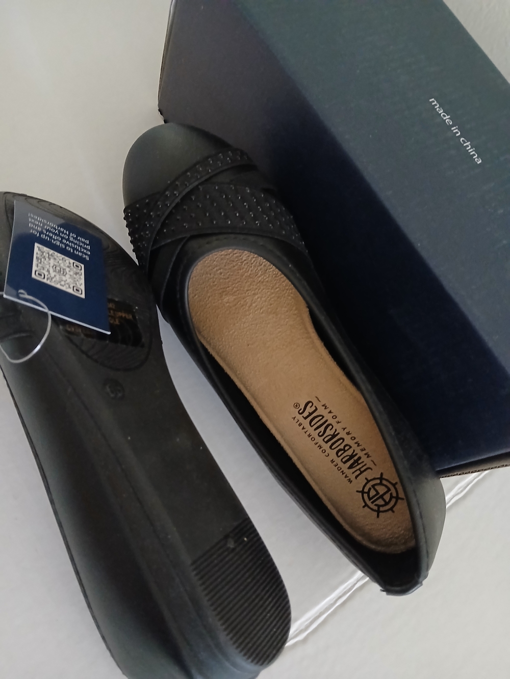 Black Women's Slip-On Ballet Flats Size 6.5 $20 - Picture 6 of 10
